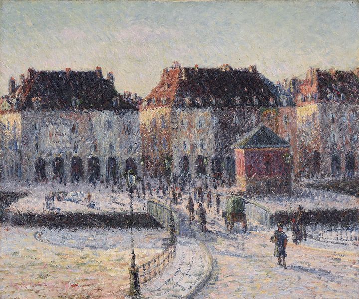 Gustave Loiseau, The Poissonnerie Bridge at Dieppe, 1903 by Atelier Liesjes