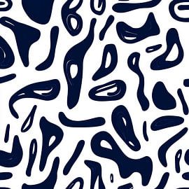 Abstraktes Muster von Poster Art Shop