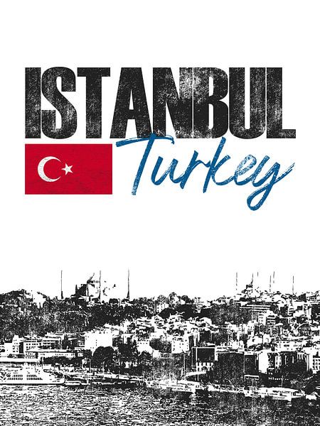 Istanbul Türkei von Printed Artings