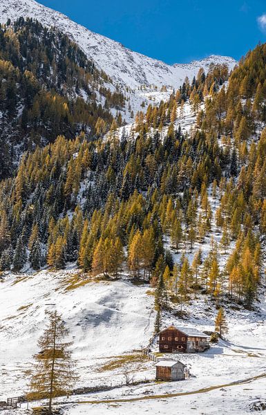 Valley head in the Arntal, Innervillgraten, Villgratental in East Tyrol by Christian Müringer