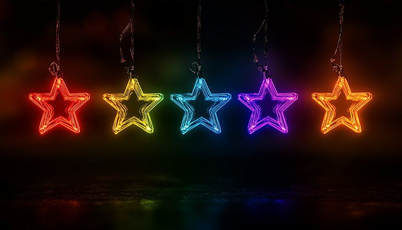 5-star neon panorama by TheXclusive Art