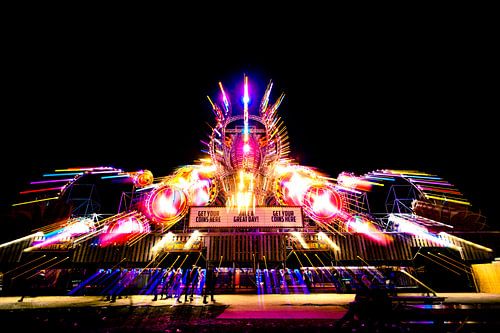 Décoration murale Festival Photographie – Podium Lumières Toile Industriel 31 sur FotoDennis.com | Werk op de Muur