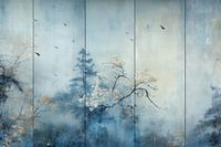 Wabi-sabi en bleu