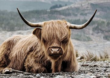 TW living - highland bull 01 sur TW living