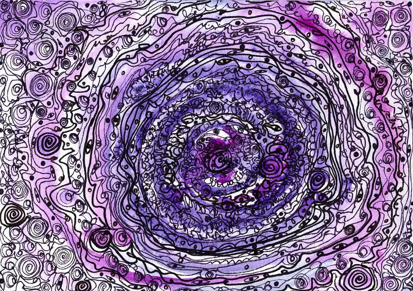 Lilith is starting to bloom van MY HAPPY SOUL ART