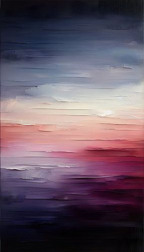 Abstracte Paarse Harmonie