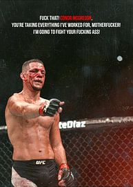 Citaten van Nate Diaz van Erwan Felani