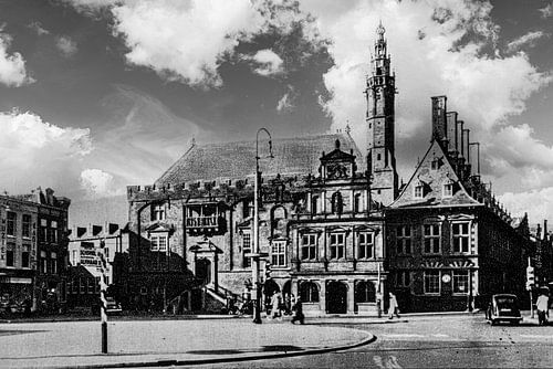 Haarlem City Hall of the Past.