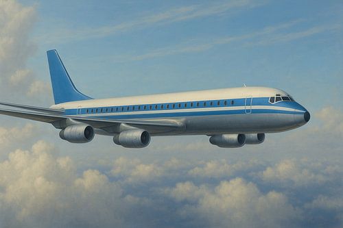 Boven de Wolken – Douglas DC-8