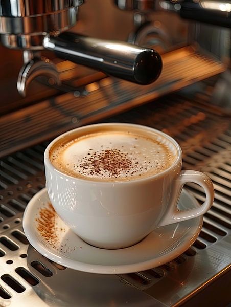 boire une tasse de café ou de cappuccino par Egon Zitter