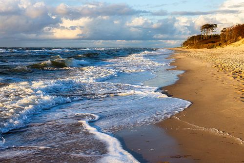 West Beach and Stormy Baltic Sea