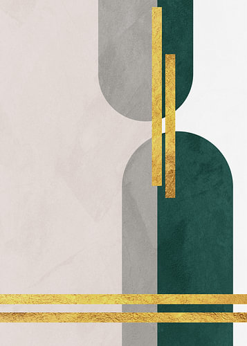 Modern Geometric Abstract Wall Art