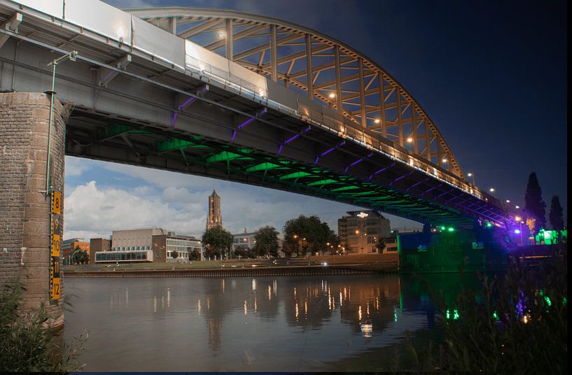 John Frostbridge Arnhem | The Netherlands | from day to night by Thomaskiekt
