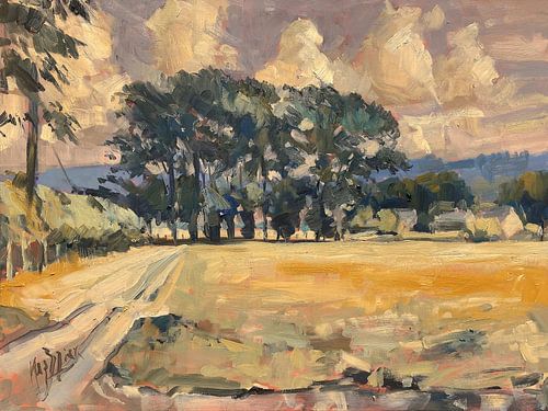 Bäume außerhalb von Paxford von Nop Briex