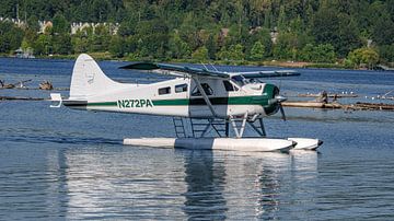 Landed De Havilland Canada DHC-2 Beaver. by Jaap van den Berg