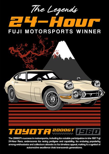 Toyota 2000GT JDM Auto von Adam Khabibi