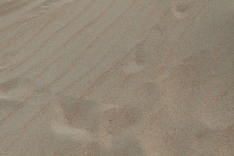 Sporen in het strandzand van MaSlieFotografie