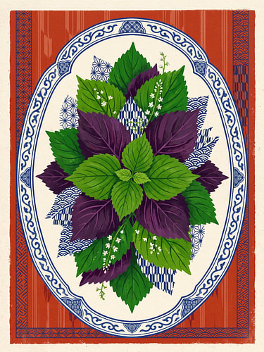 Botanical Harmony Plate