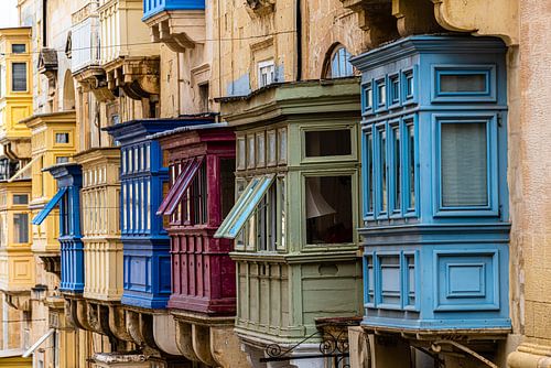 House facade in Valletta