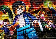 Graffiti LEGO Harry Potter par Bert Hooijer Aperçu