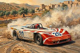 Targa Florio 1970 - Vic Elford und Hans Herrmann von DeVerviersBelgium