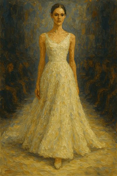 Haute Couture wit van FoXo Art