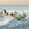 Pêcheurs à Waduwa, Sri Lanka sur Frans Lemmens