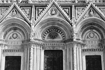 Entrée de la cathédrale de Sienne sur Maikel Becker