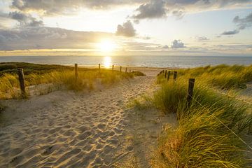 Strand, zee en zon van Dirk van Egmond