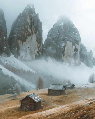 Farbenspiel über Gipfeln