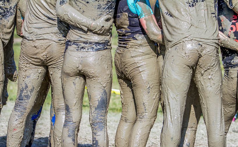 Een modderrace in Nederand van Hamperium Photography