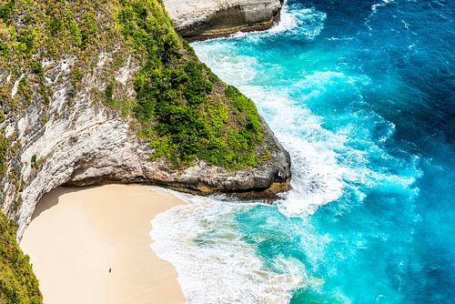 Zomer in de lucht - Alleen op het strand