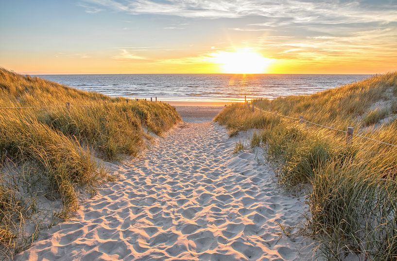 Beach entrance Texel / Beach entrance Texel by Justin Sinner Pictures ( Fotograaf op Texel)