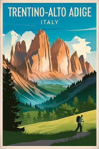 Trentino-Alto Adige, Italië.