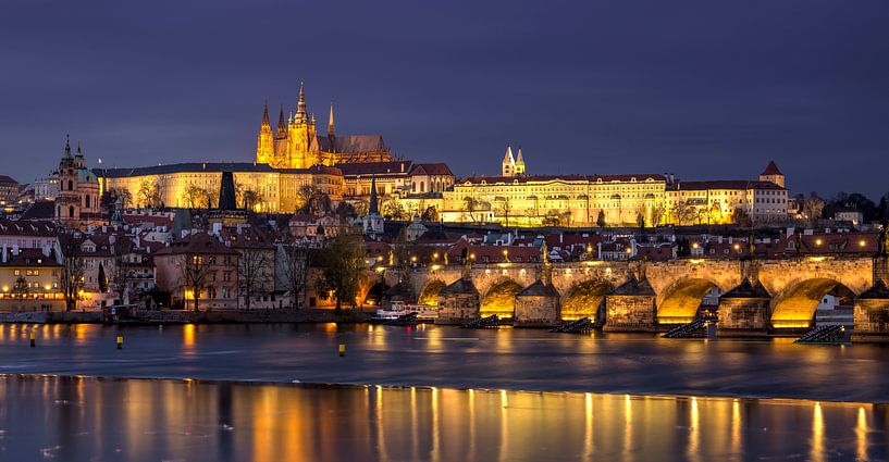 Vue de Prague par Adelheid Smitt