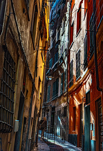 Genua im Morgenlicht