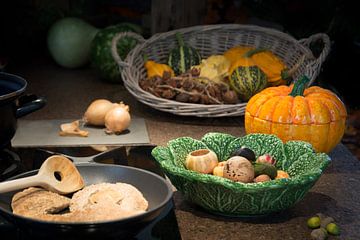 Cooking in the fall by Christa Thieme-Krus