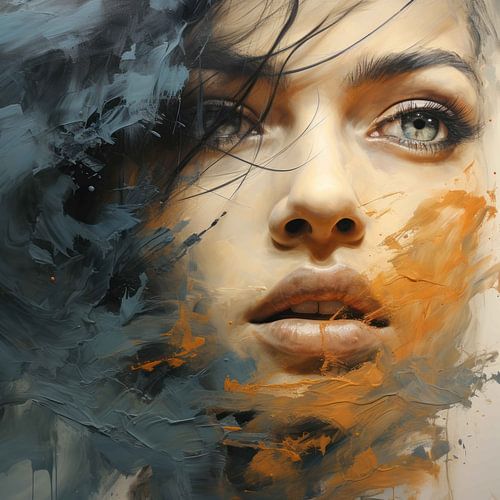 Contrasts of Expression | woman