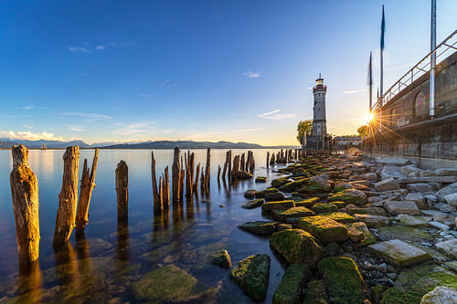 Entrée du port de Lindau