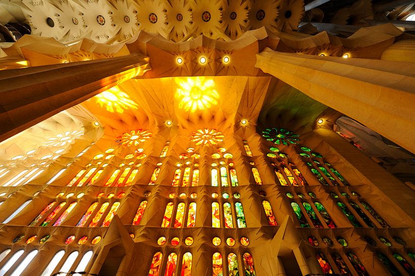 Die Sagrada Familia in Barcelona von Merijn van der Vliet
