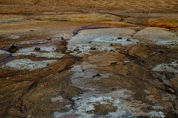 Geothermisch veld op IJsland van Anne Ponsen