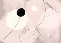 Scandinavisch Mid Eeuw Minimalisme Abstract