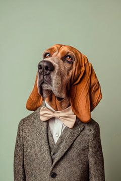 Bloodhound by Poster Art Shop