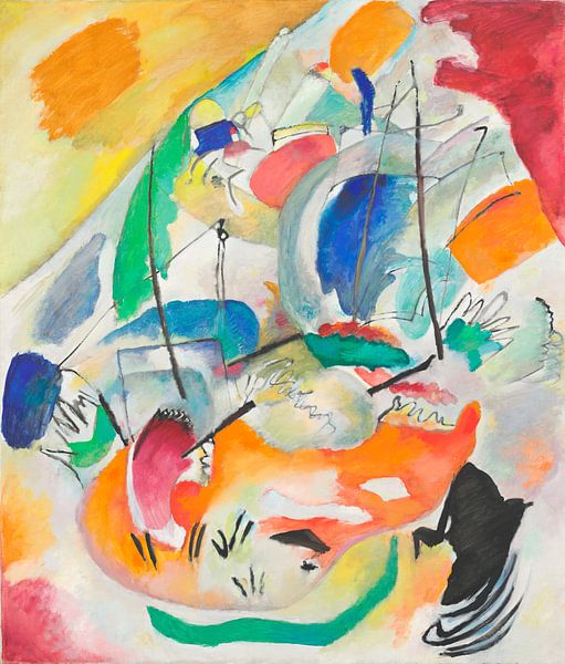 Improvisation 31 (Seeschlacht), Wassily Kandinsky von Meisterhafte Meister