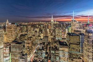 Sonnenuntergang New York City