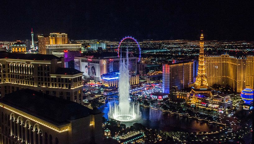 Las Vegas de nuit par Angelica van den Berg