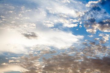 Wolkenlucht van Peter de Kievith Fotografie