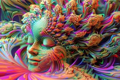 Flowerpower Fantasie portret