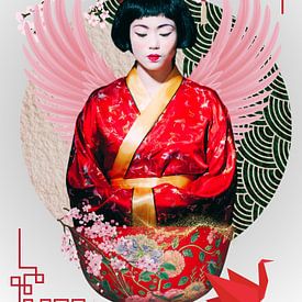 Piqûre de geisha sur Postergirls