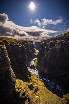 fjaðrárgljúfur Islande sur Cindy Dijksman